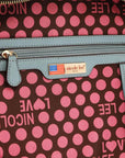 Dark Slate Gray Nicole Lee USA 3 Piece Handbag Set Sentient Beauty Fashions *Accessories