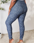 Gray LOVEIT Heathered Drawstring Leggings with Pockets Sentient Beauty Fashions Apparel & Accessories