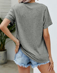 Light Slate Gray AWKWARD IS MY SPECIALTY Graphic Tee Sentient Beauty Fashions Apparel & Accessories