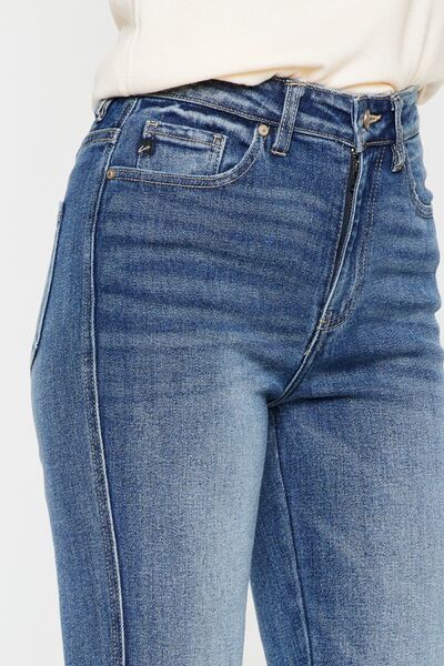 Kancan Cat&#39;s Whiskers High Waist Flare Jeans
