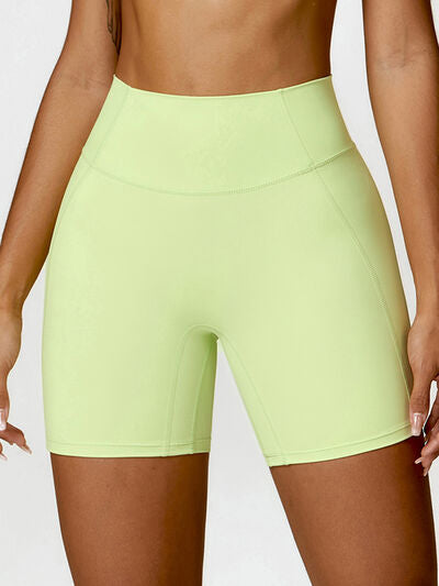 Sienna High Waist Active Shorts Sentient Beauty Fashions Apparel &amp; Accessories