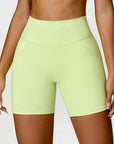 Sienna High Waist Active Shorts Sentient Beauty Fashions Apparel & Accessories