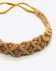 Sienna Assorted 2-Pack Macrame Flexible Headband Sentient Beauty Fashions Apparel & Accessories