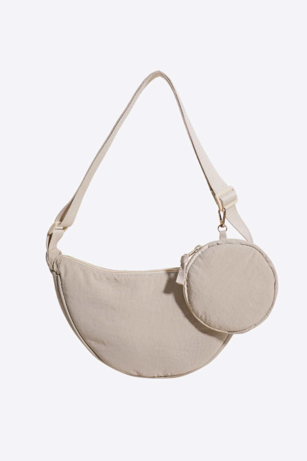 White Smoke Nylon Bag Set Sentient Beauty Fashions *Accessories