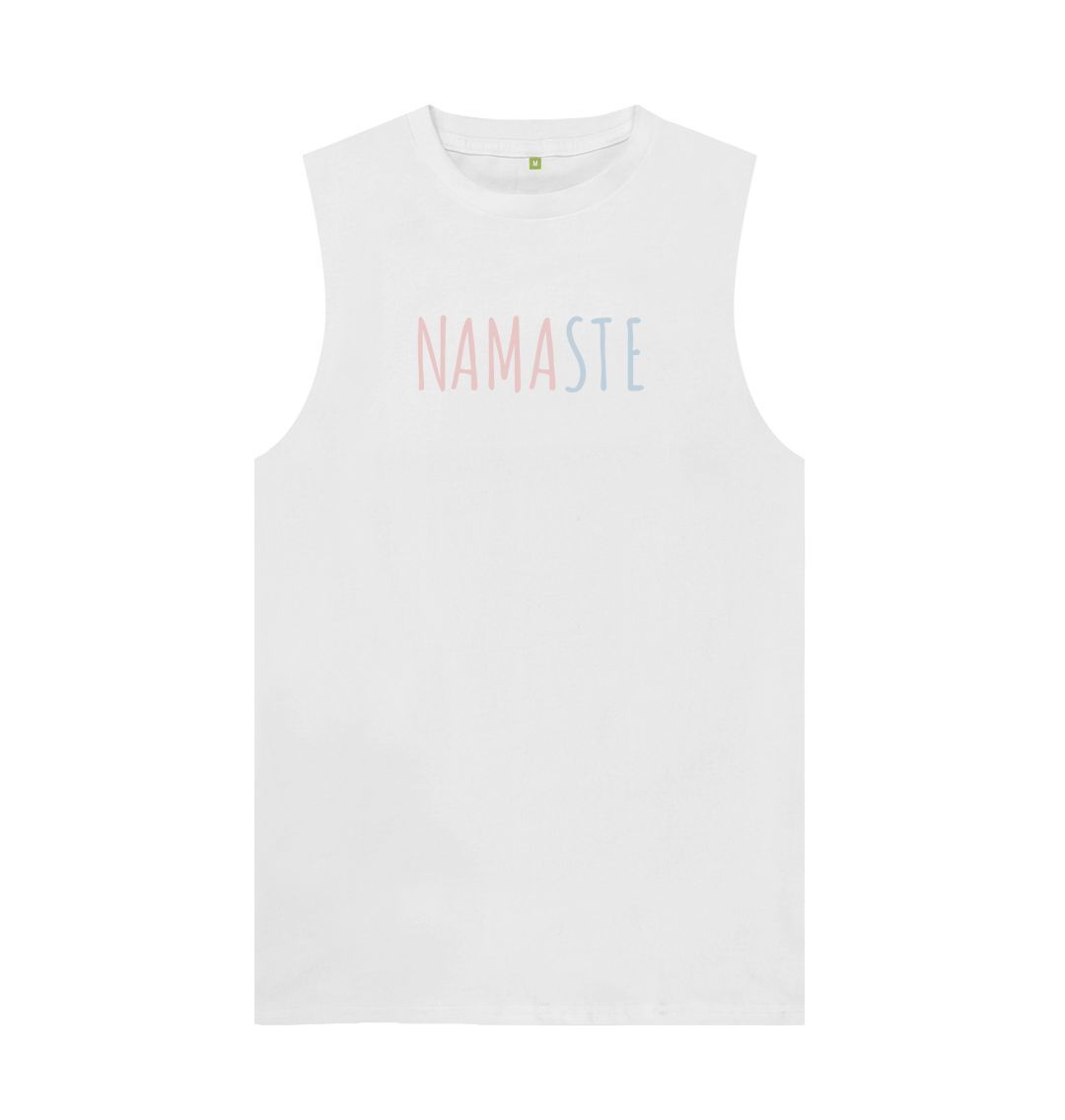 Lavender Do Namaste Sentient Beauty Fashions Printed Vest Top