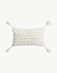 White Smoke Textured Decorative Throw Pillow Case Sentient Beauty Fashions