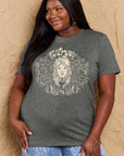 Dim Gray Simply Love Full Size VIRGO Graphic T-Shirt Sentient Beauty Fashions Apparel & Accessories