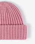 Misty Rose Wide Rib Beanie Sentient Beauty Fashions *Accessories
