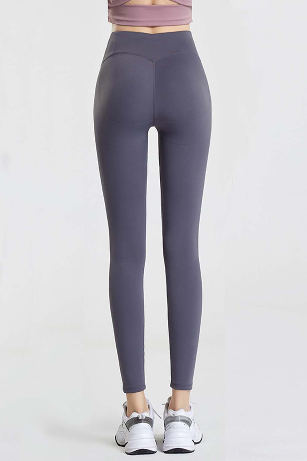 Lavender Wide Waistband Sports Pants Sentient Beauty Fashions Apparel &amp; Accessories