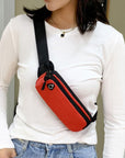 Light Gray Small Polyester Sling Bag Sentient Beauty Fashions Apparel & Accessories