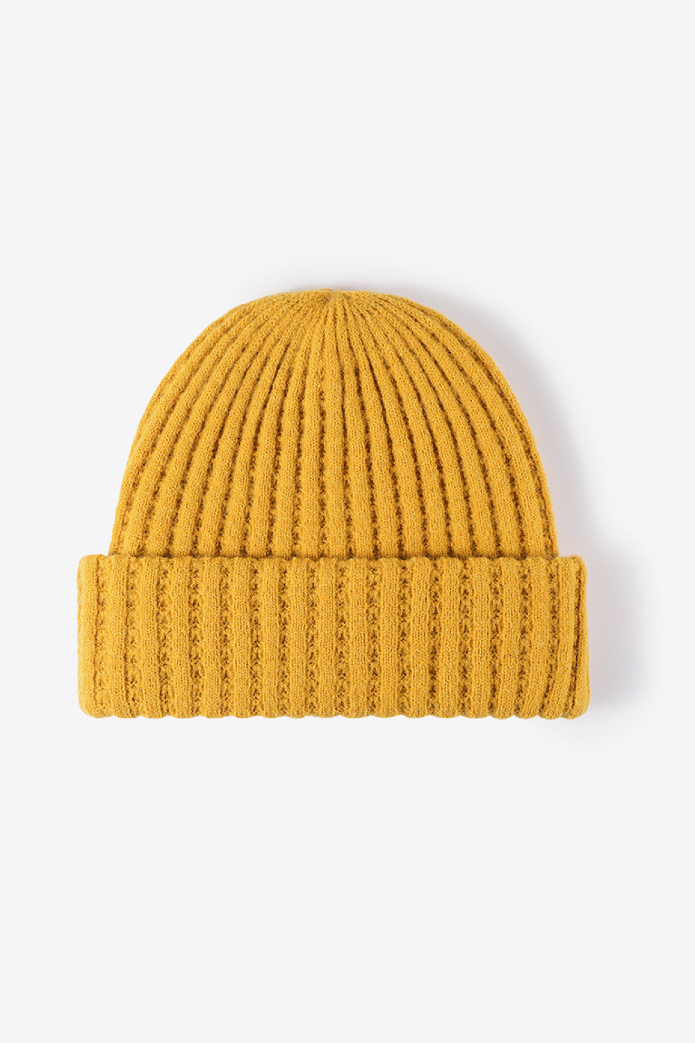 Goldenrod Wide Rib Beanie Sentient Beauty Fashions *Accessories