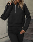 Rosy Brown Zip-Up Raglan Sleeve Hoodie with Pocket Sentient Beauty Fashions Apparel & Accessories
