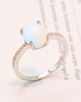 Misty Rose Get A Move On Moonstone Ring Sentient Beauty Fashions jewelry