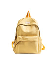 Tan FASHION Polyester Backpack Sentient Beauty Fashions Bag