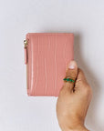 Thistle David Jones Texture PU Leather Mini Wallet Sentient Beauty Fashions Apparel & Accessories