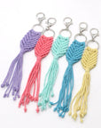Misty Rose Assorted 4-Pack Handmade Fringe Keychain Sentient Beauty Fashions Apparel & Accessories