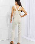 Light Gray Judy Blue Full Size Taylor High Waist Overalls Sentient Beauty Fashions Apparel & Accessories