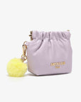 Lavender Nicole Lee USA Faux Leather Pouch Sentient Beauty Fashions Apparel & Accessories