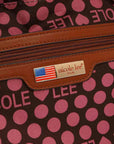 Nicole Lee USA 3 Piece Contrast Handbag Set