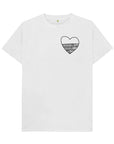 Lavender Do Hearts Sentient Beauty Fashions Printed T-shirt