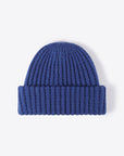 Dark Slate Blue Wide Rib Beanie