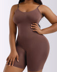 Sienna Full Size Spaghetti Strap Shaping Romper Sentient Beauty Fashions Activewear