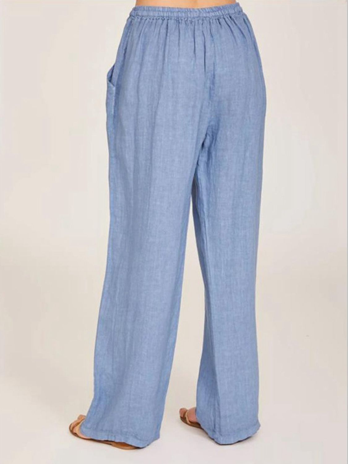 Gray Full Size Long Pants Sentient Beauty Fashions Apparel &amp; Accessories