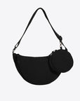 Black Nylon Bag Set Sentient Beauty Fashions *Accessories