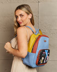 Rosy Brown Nicole Lee USA Nikky Fashion Backpack Sentient Beauty Fashions *Accessories