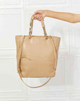 Light Gray Nicole Lee USA Mesmerize Handbag Sentient Beauty Fashions *Accessories