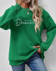 Gray FOLLOW YOUR DREAMS Graphic Sweatshirt