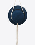White Smoke Macrame Hat Hanger Sentient Beauty Fashions Home Decor