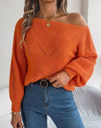 Sienna Openwork Long Sleeve Sweater