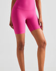 Sienna Wide Waistband Sports Shorts Sentient Beauty Fashions Apparel & Accessories