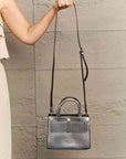 Rosy Brown Nicole Lee USA Regina 3-Piece Satchel Bag Set Sentient Beauty Fashions *Accessories