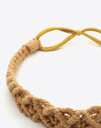 Sienna Assorted 2-Pack Macrame Flexible Headband Sentient Beauty Fashions Apparel & Accessories