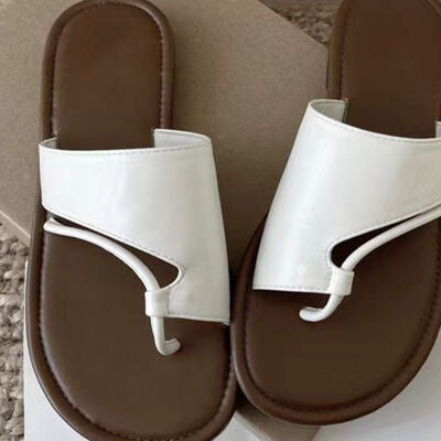 PU Leather Open Toe Sandals