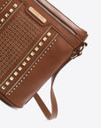 Saddle Brown Nicole Lee USA Love Handbag Sentient Beauty Fashions Bag