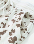 Lavender Leopard V-Neck Top and Pants Lounge Set Sentient Beauty Fashions Apparel & Accessories
