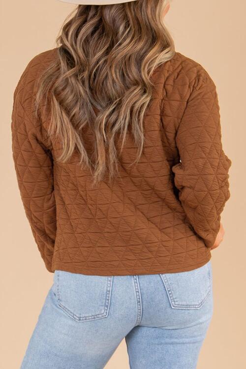 Sienna Long Sleeve Round Neck Top Sentient Beauty Fashions Apparel &amp; Accessories