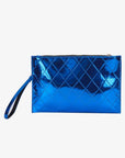 Dark Cyan PU Leather Wristlet Bag Sentient Beauty Fashions *Accessories