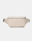 White Smoke Small PU leather Sling Bag