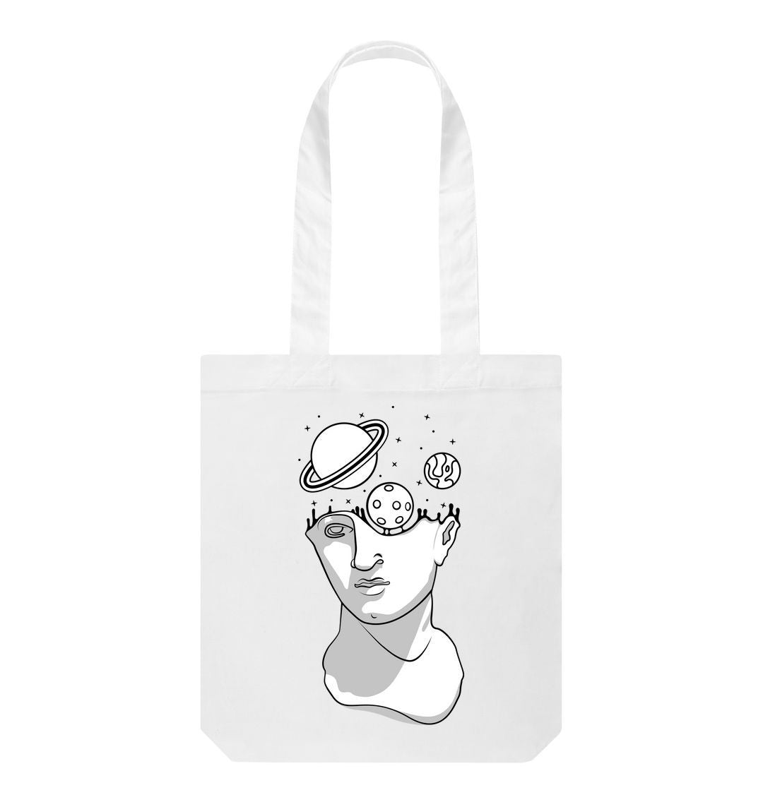 Lavender Do Space Tote Sentient Beauty Fashions Printed Bag