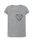 Dark Gray Do Love Sentient Beauty Fashions Printed T-shirt