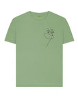 Dark Sea Green Do Spring Sentient Beauty Fashions Printed T-shirt