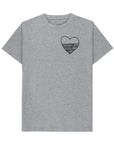Dark Gray Do Hearts Sentient Beauty Fashions Printed T-shirt