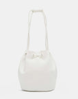 White Smoke Nicole Lee USA Amy Studded Bucket Bag