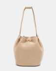 White Smoke Nicole Lee USA Amy Studded Bucket Bag