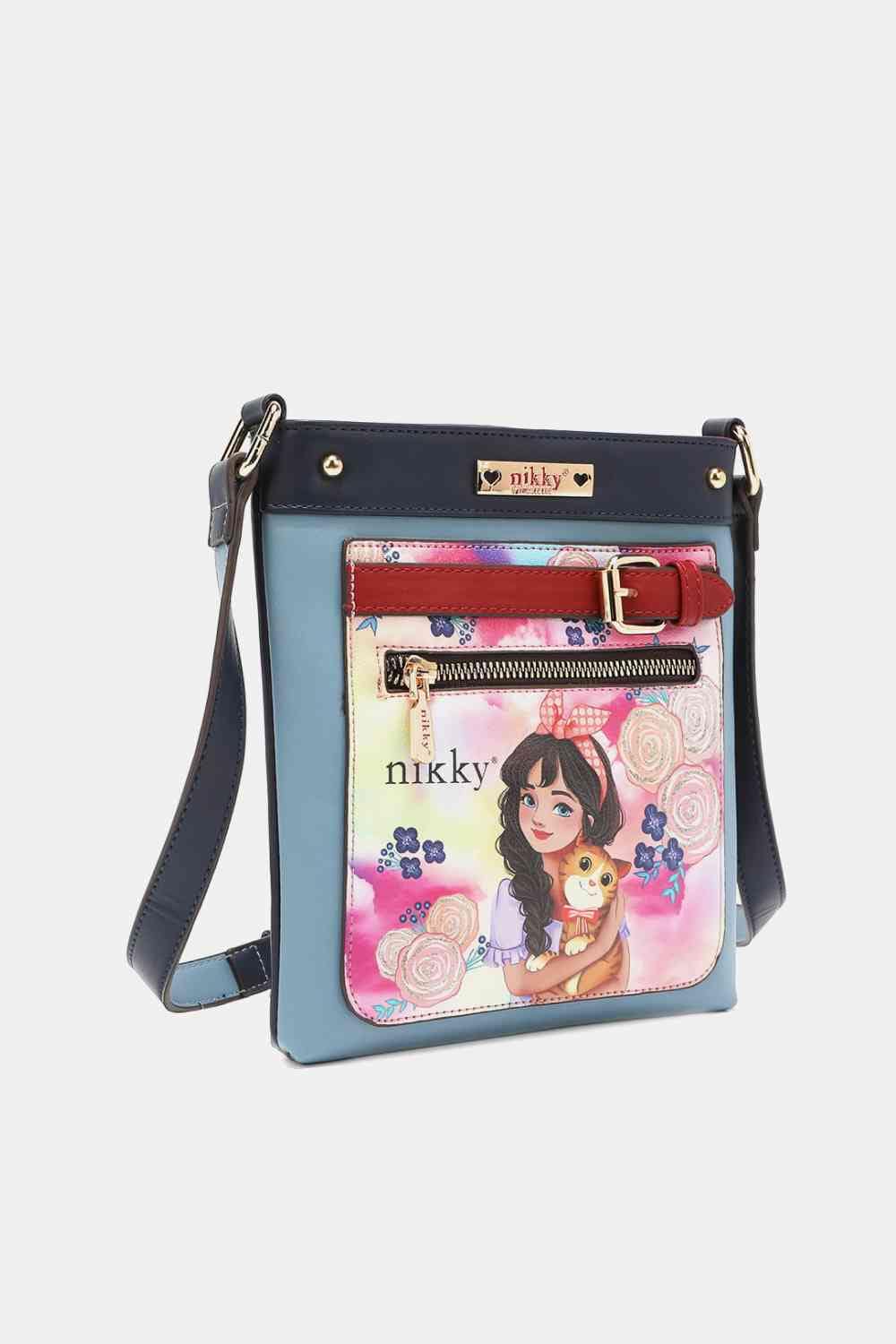 Lavender Nicole Lee USA Nikky Crossbody Bag