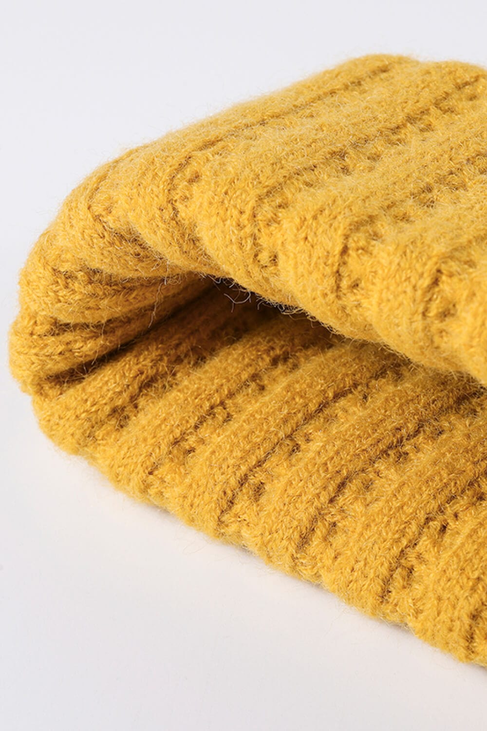 Goldenrod Wide Rib Beanie